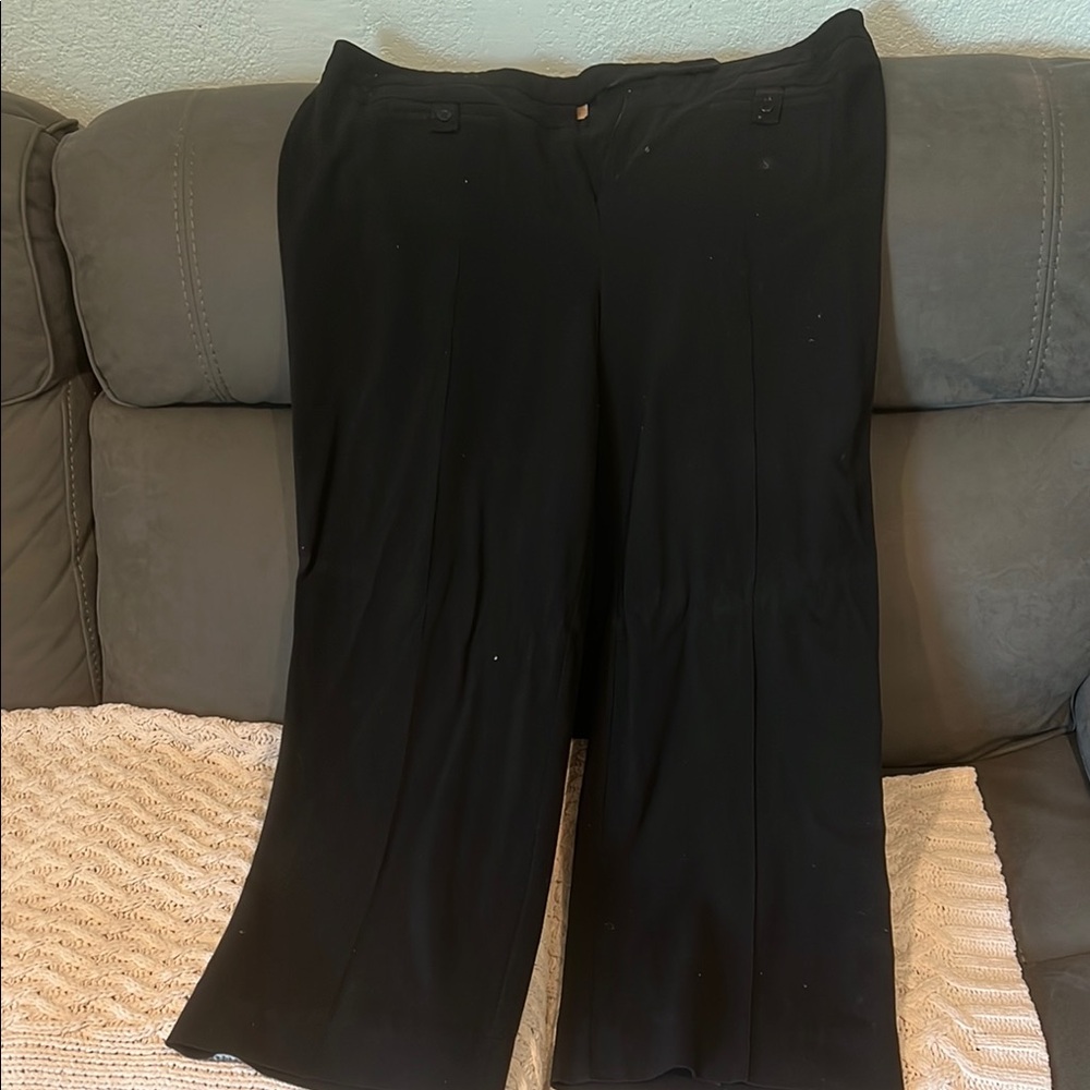 Bobby Jones Black Wide Leg Pants